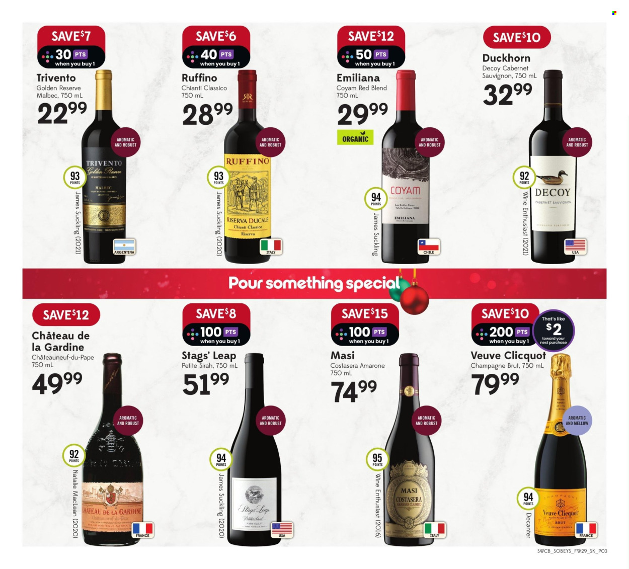 Sobeys Liquor flyer - November 14, 2024 - November 20, 2024. Page 1