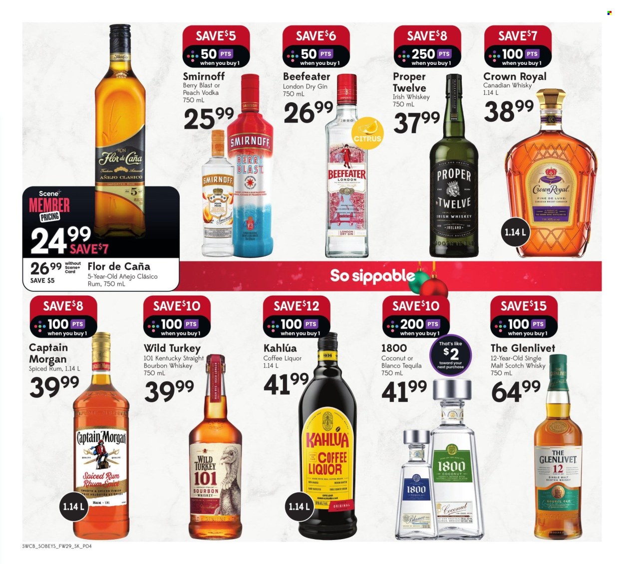 Sobeys Liquor flyer - November 14, 2024 - November 20, 2024. Page 1