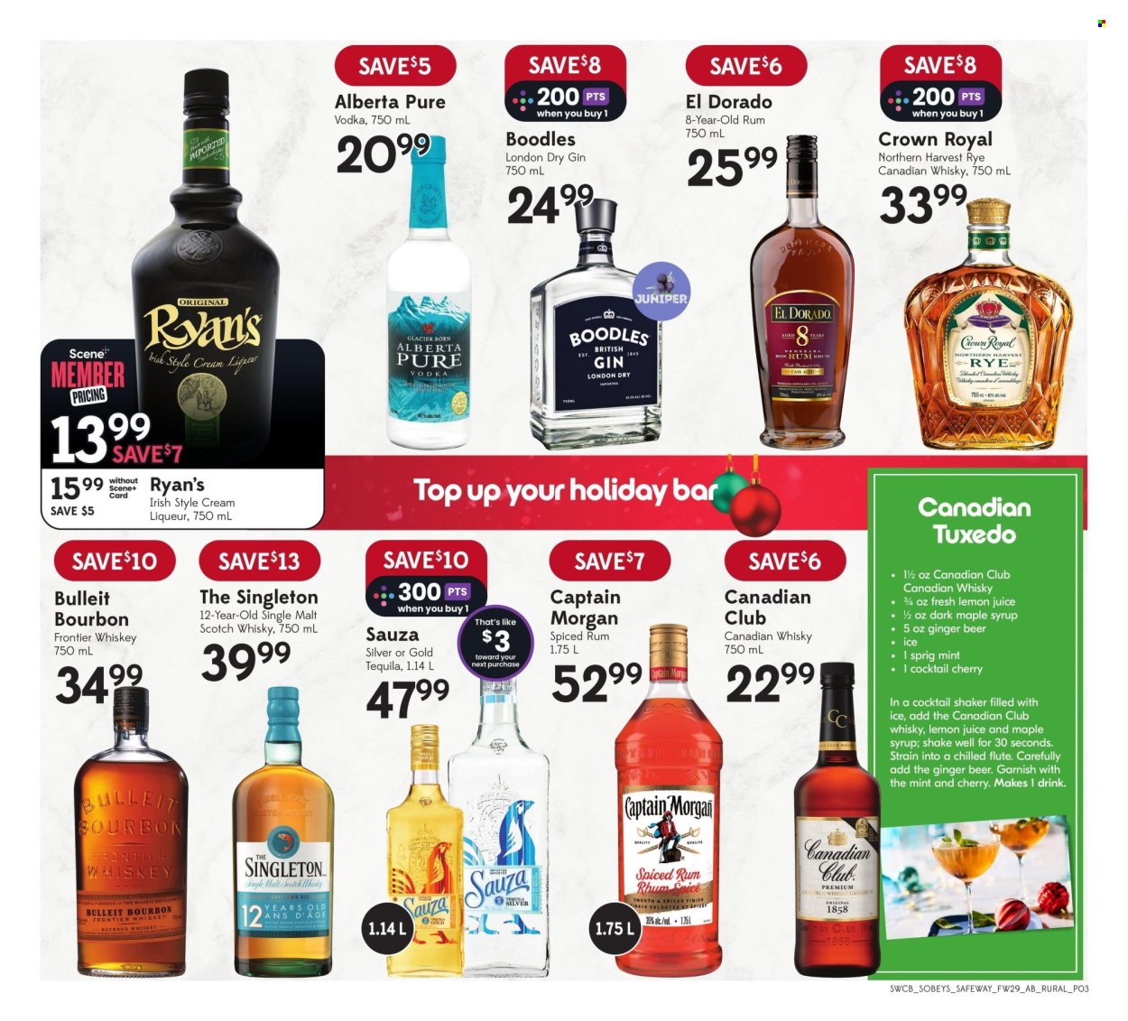 Sobeys Liquor flyer - November 14, 2024 - November 20, 2024. Page 1