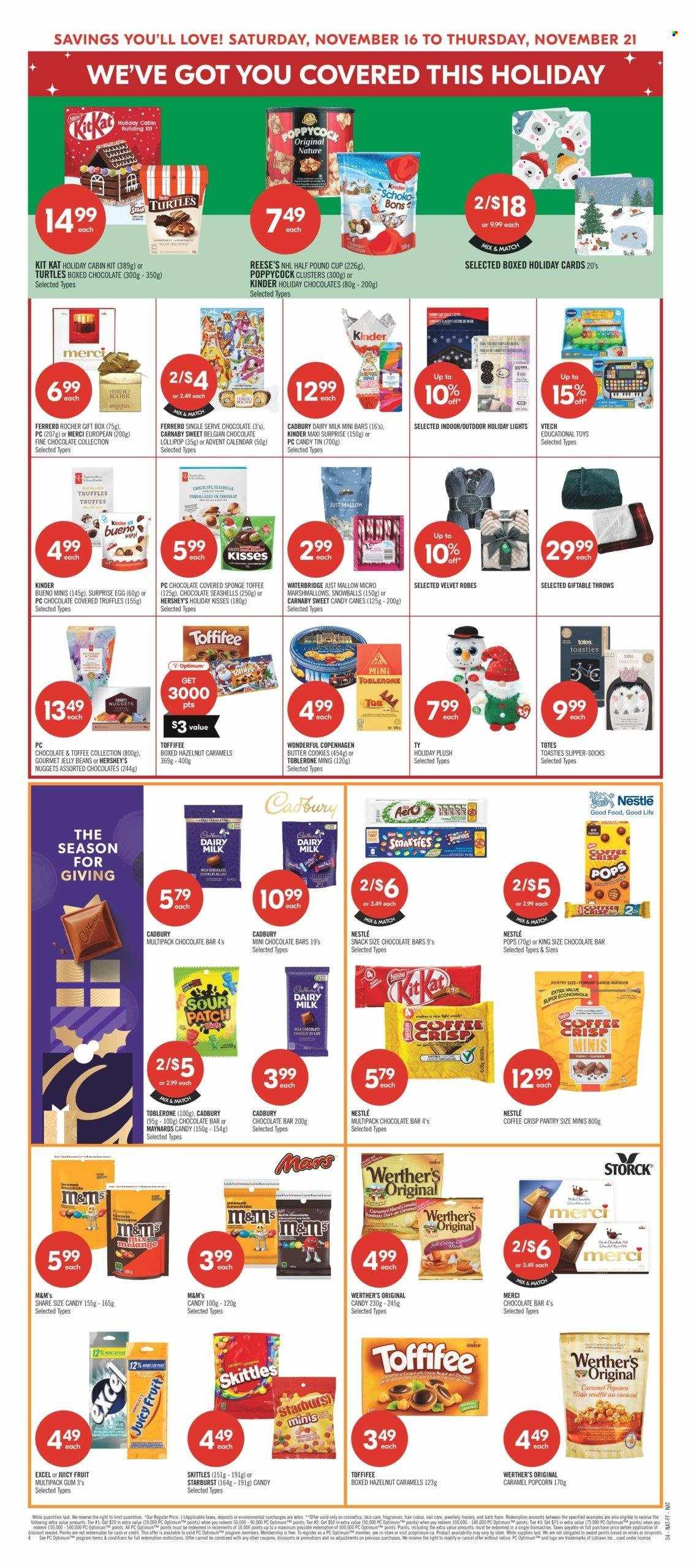 Shoppers Drug Mart flyer - November 16, 2024 - November 21, 2024. Page 1