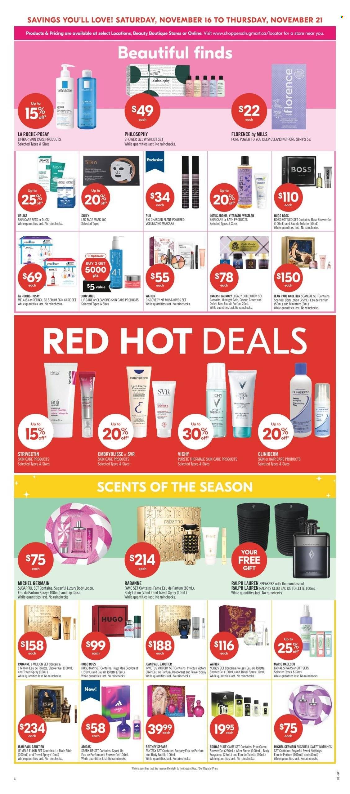 Shoppers Drug Mart flyer - November 16, 2024 - November 21, 2024. Page 1