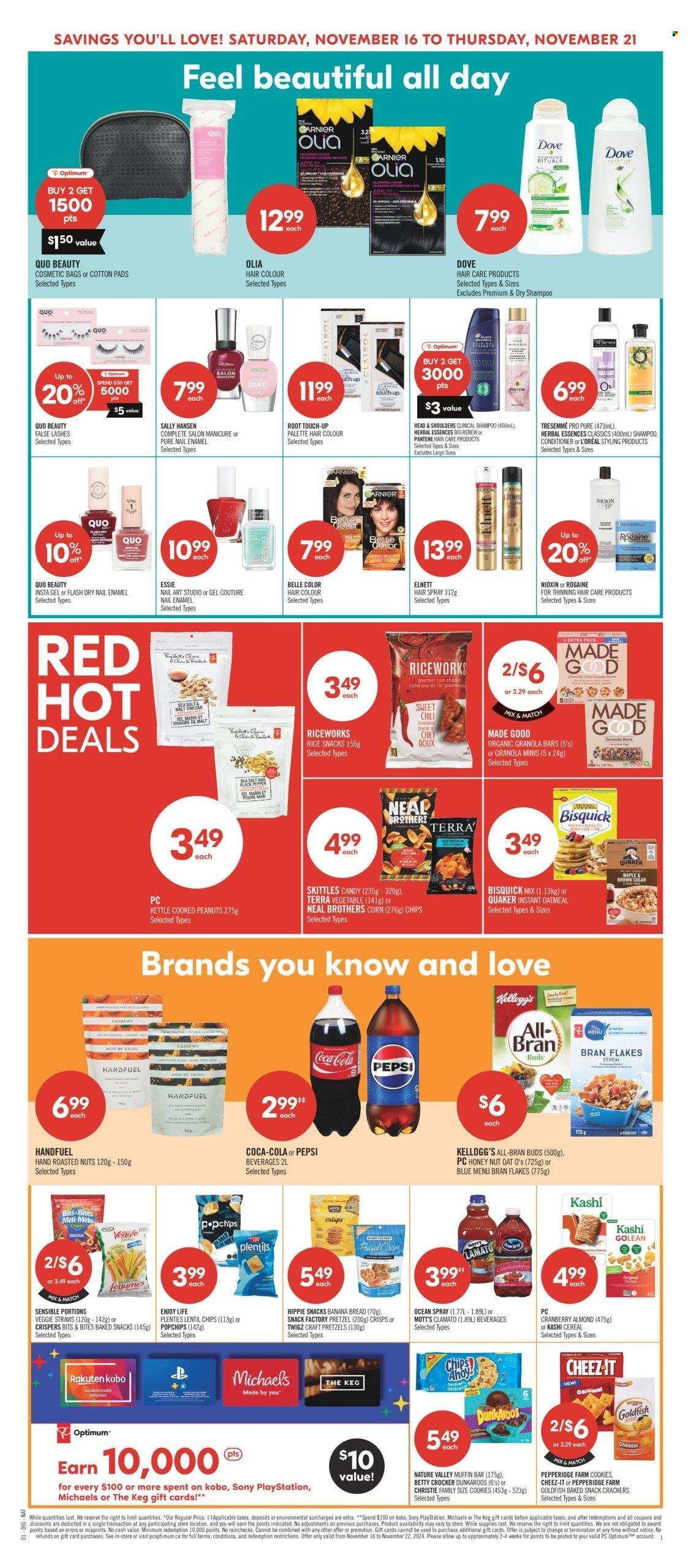 Shoppers Drug Mart flyer - November 16, 2024 - November 21, 2024. Page 1