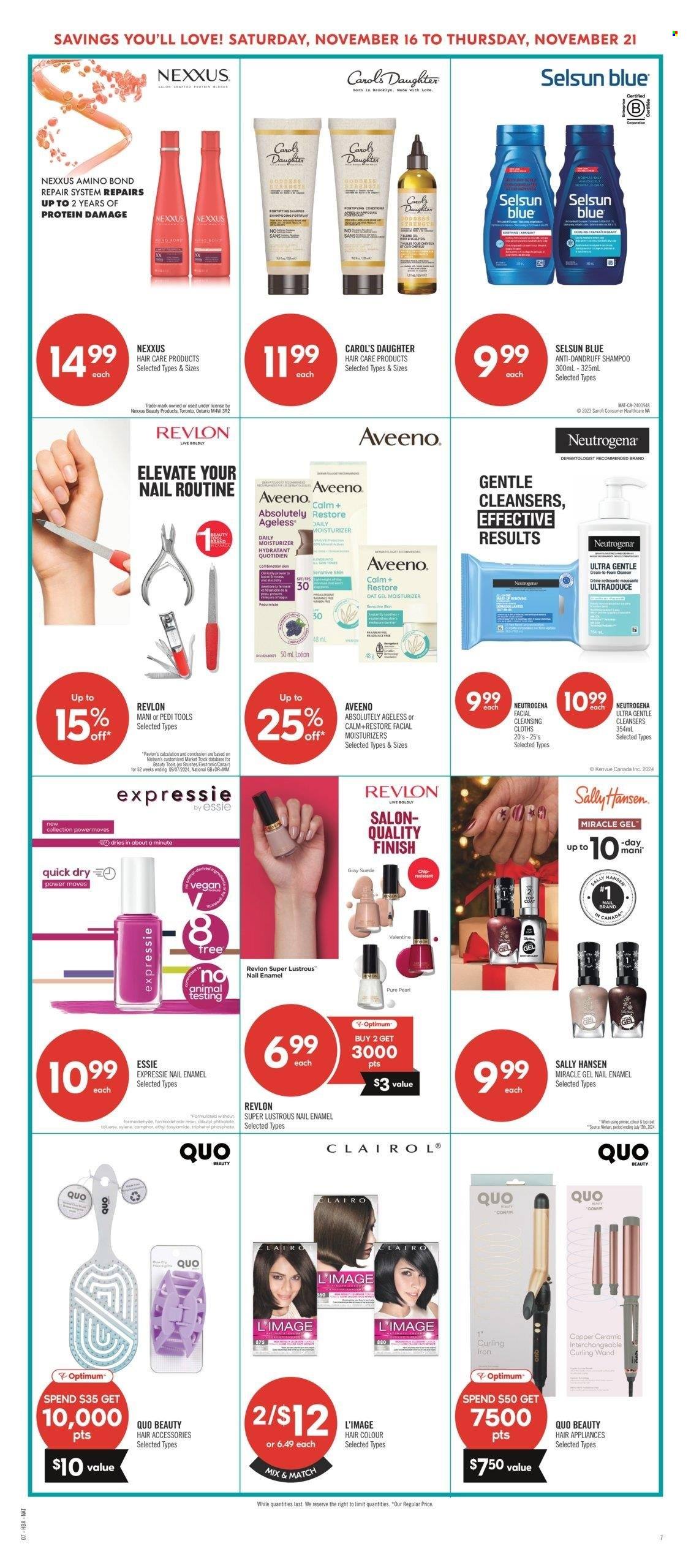 Shoppers Drug Mart flyer - November 16, 2024 - November 21, 2024. Page 1