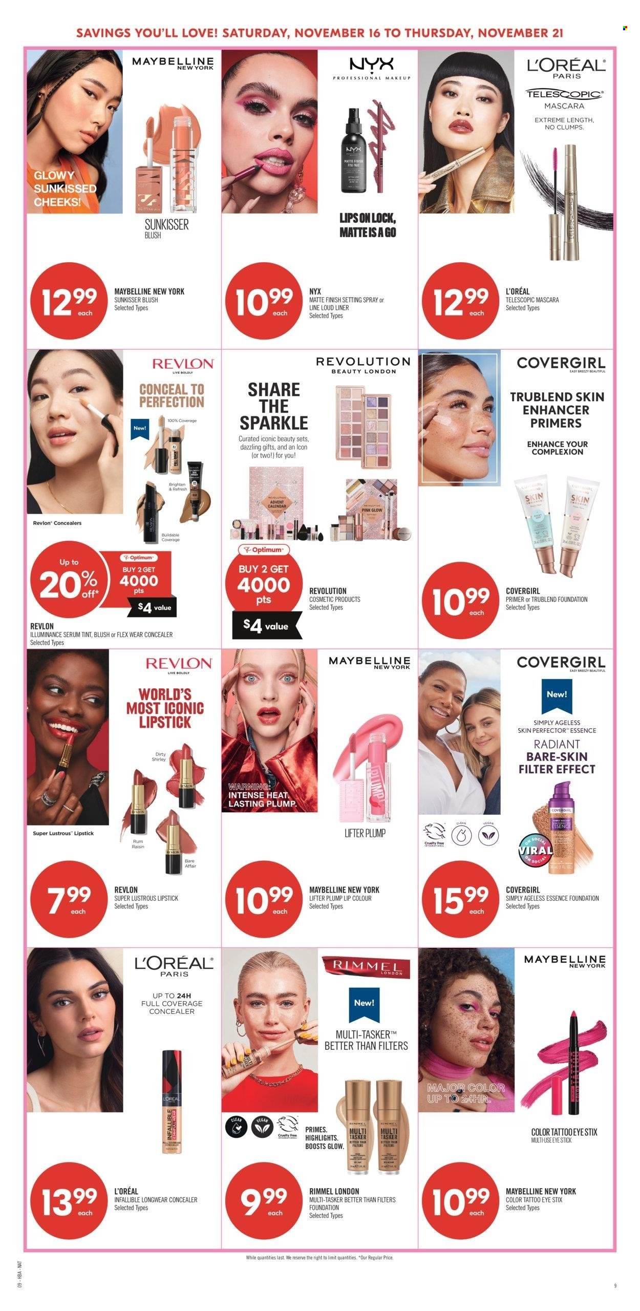 Shoppers Drug Mart flyer - November 16, 2024 - November 21, 2024. Page 1