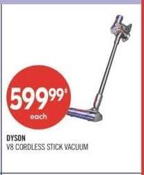 DYSON V8 CORDLESS STICK VACUUM