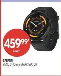 GARMIN VENU 3 45mm SMARTWATCH