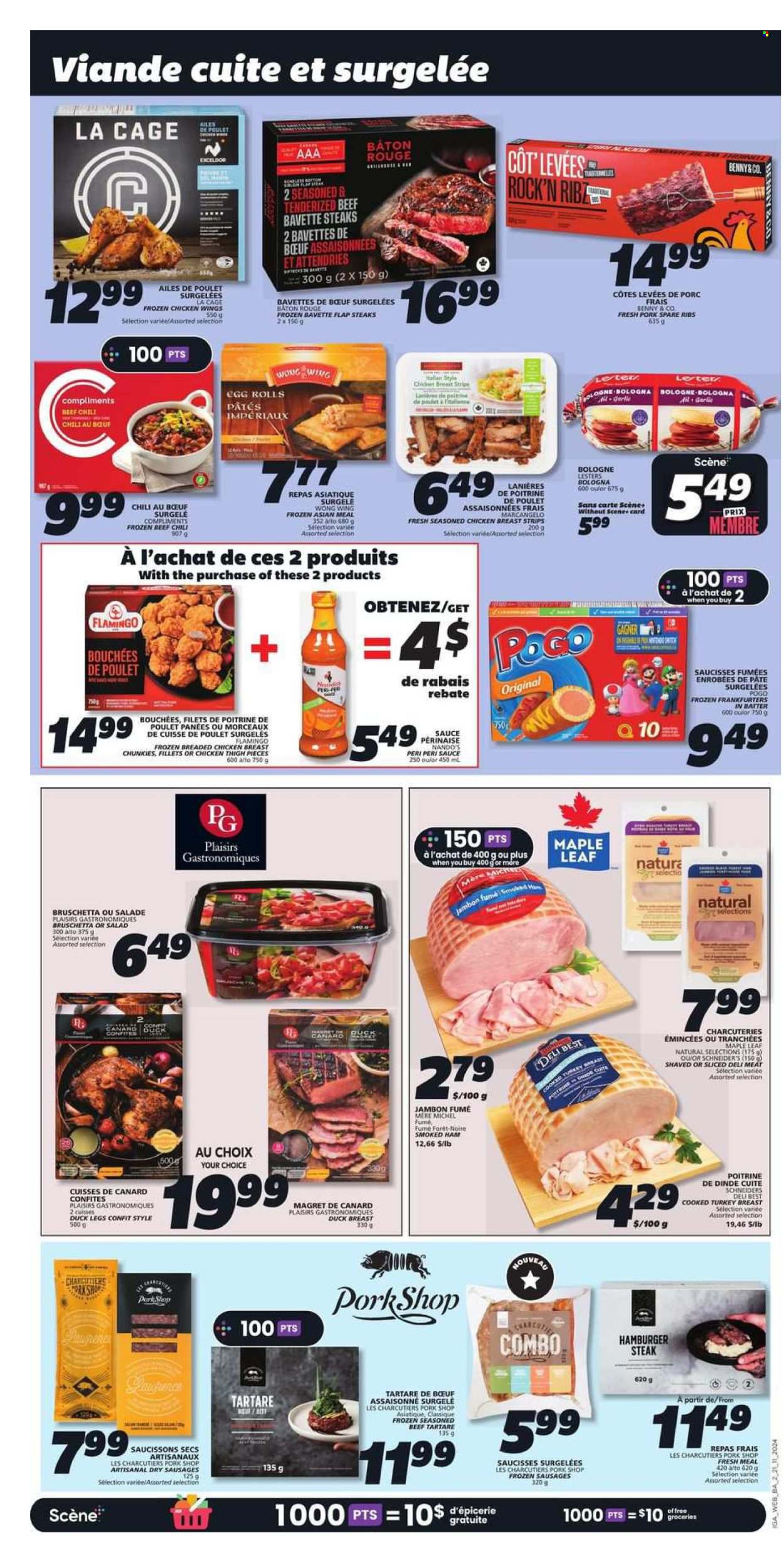 IGA flyer - November 21, 2024 - November 27, 2024. Page 1