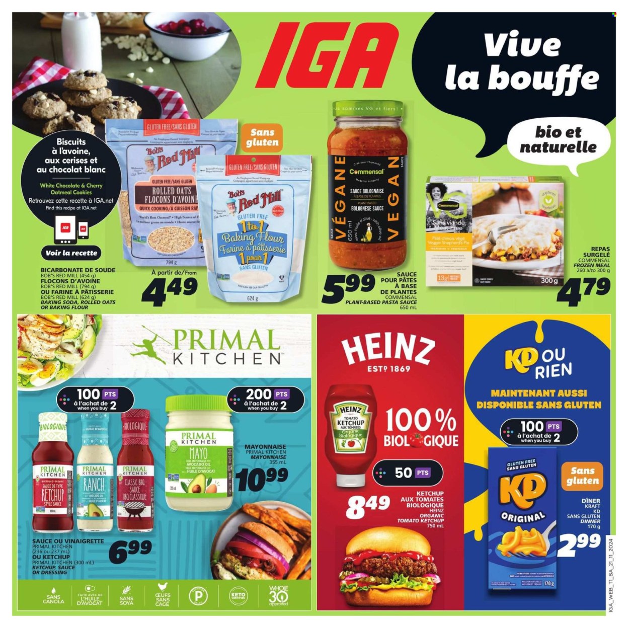 IGA flyer - November 21, 2024 - November 27, 2024. Page 1