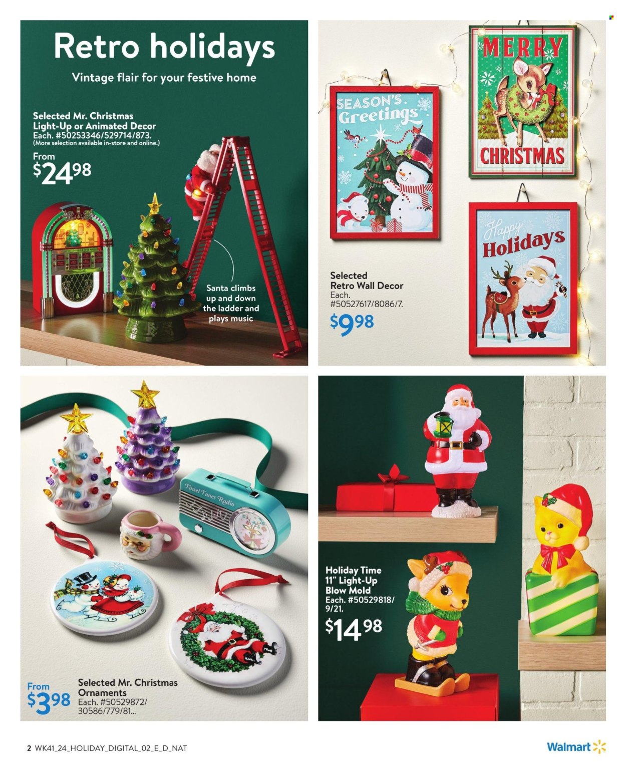 Walmart flyer - October 31, 2024 - November 27, 2024. Page 1