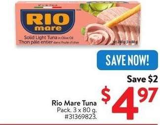 Rio Mare Tuna - Pack. 3 x 80 g.
31369823