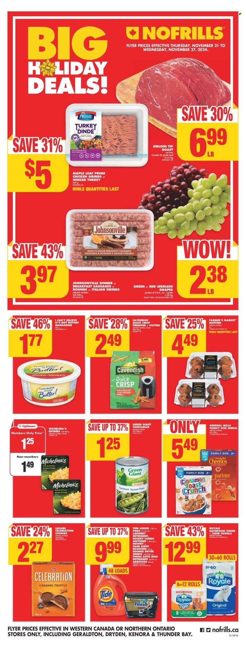 No Frills flyer - November 21, 2024 - November 27, 2024. Page 1