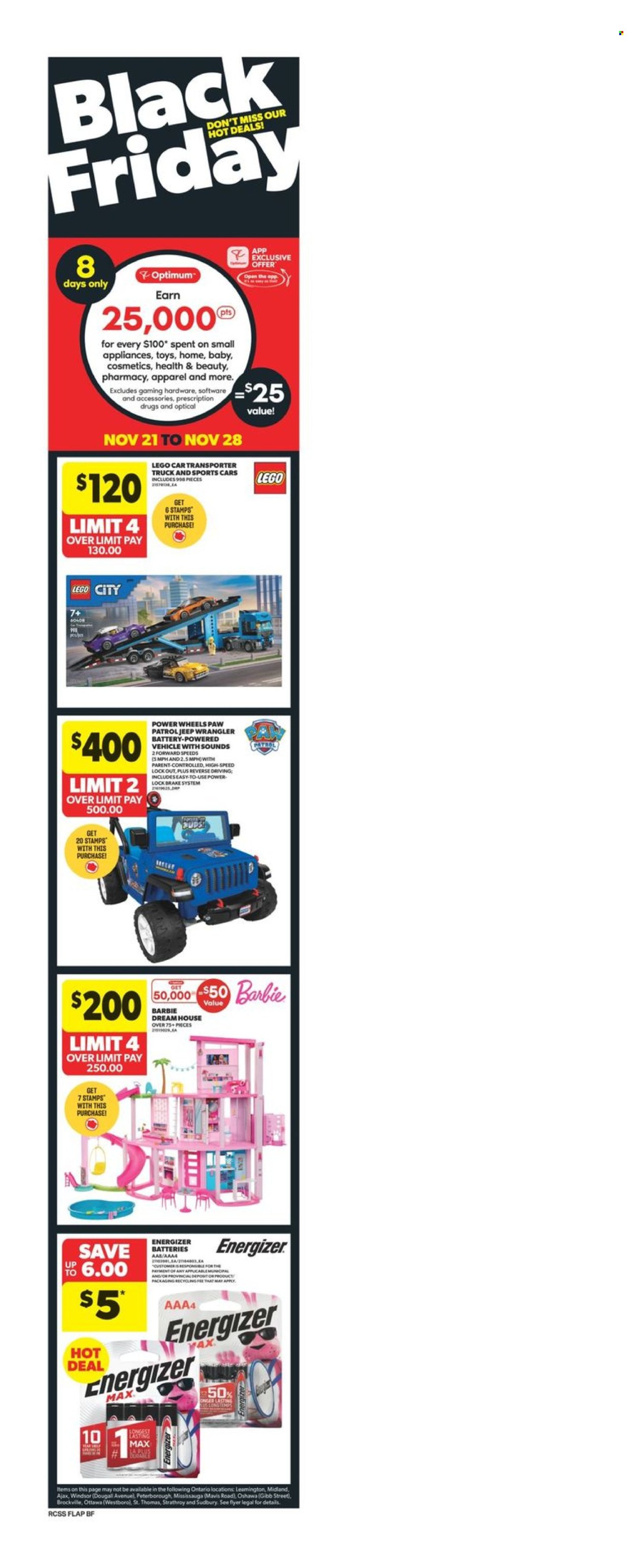 Real Canadian Superstore flyer - November 21, 2024 - November 27, 2024. Page 1