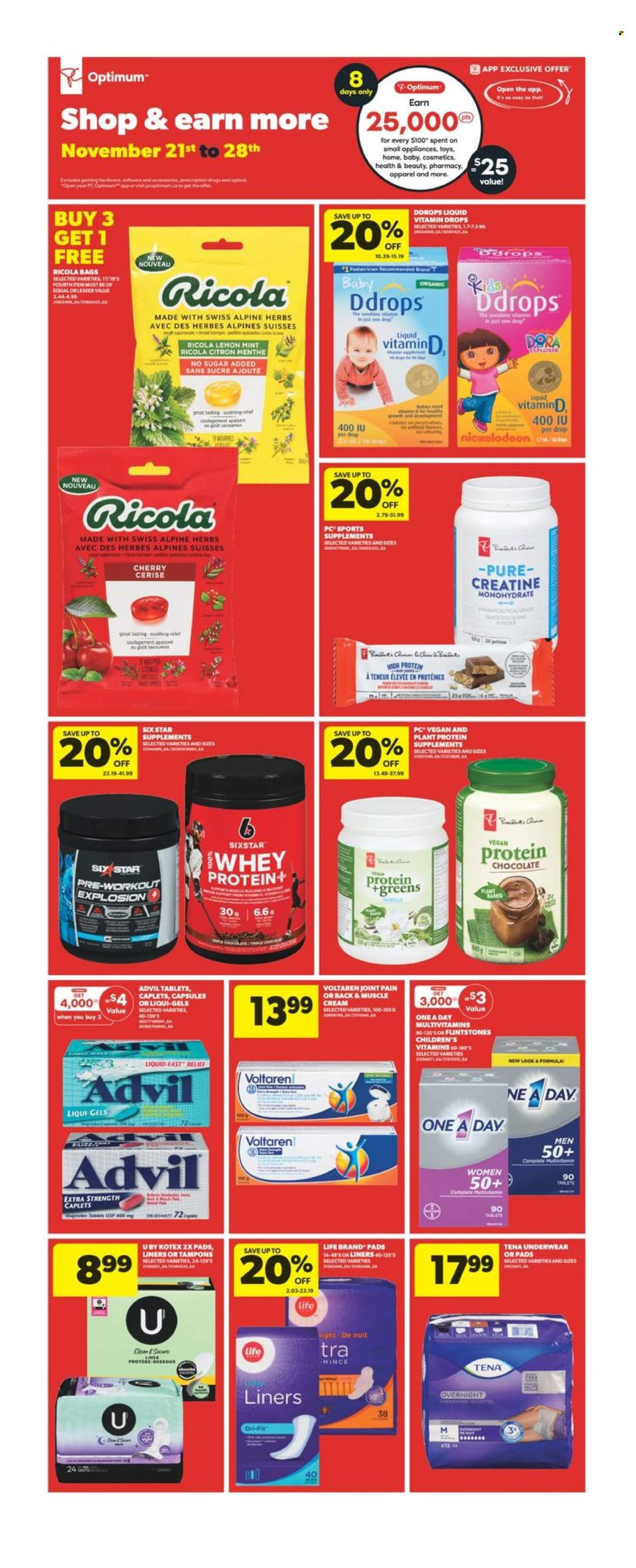 Real Canadian Superstore flyer - November 21, 2024 - November 27, 2024. Page 1