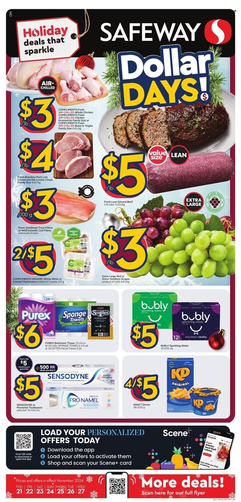 Safeway flyer - November 21, 2024 - November 27, 2024. Page 1