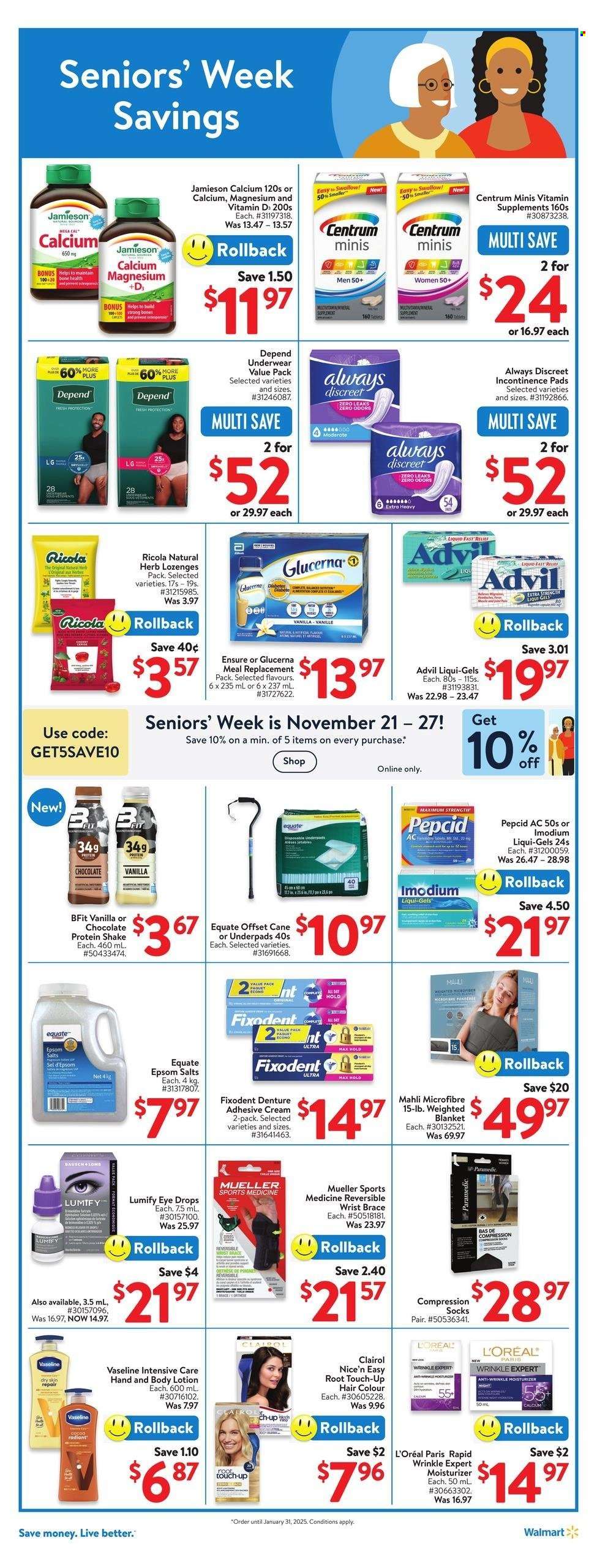 Walmart flyer - November 21, 2024 - November 27, 2024. Page 1