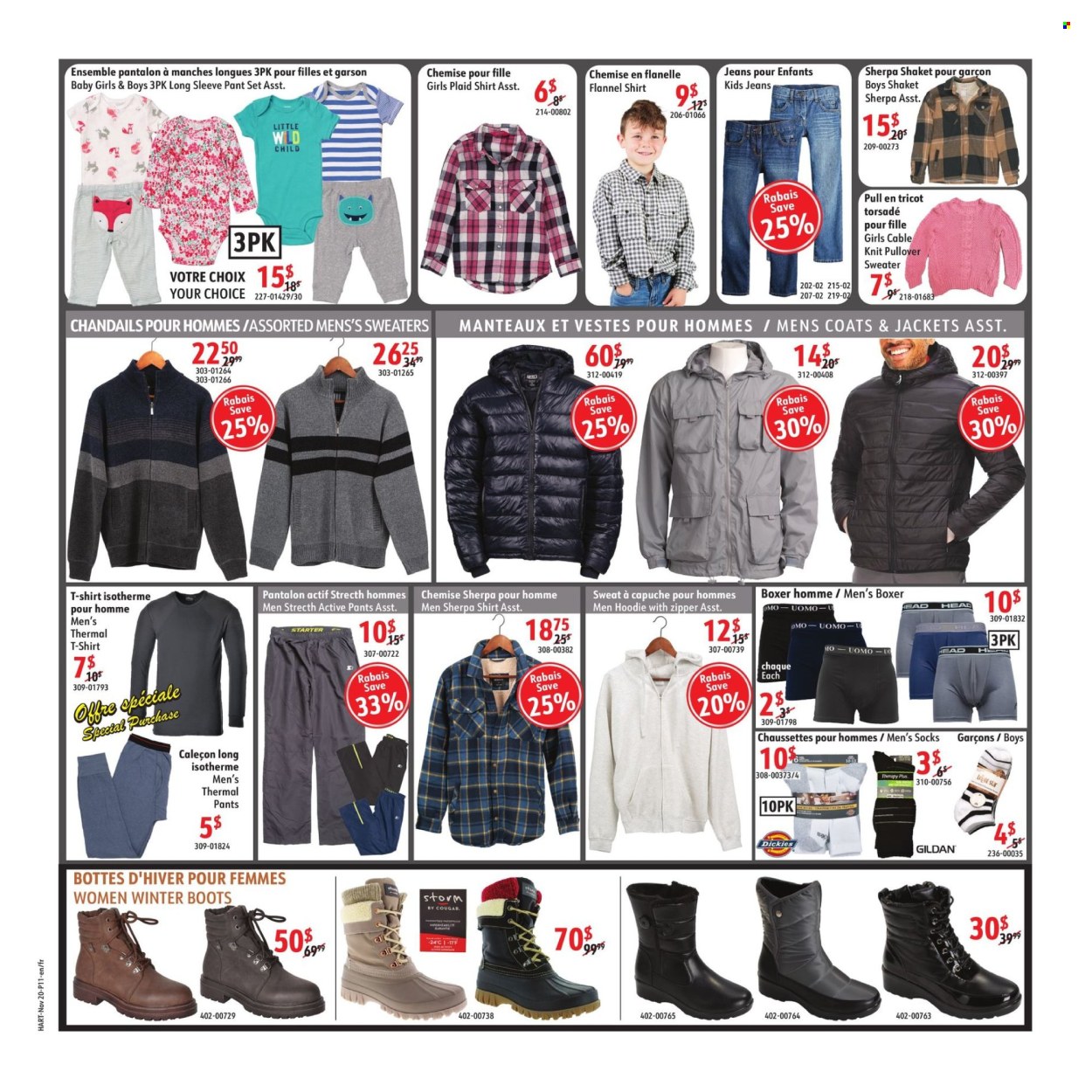 Hart Stores flyer - November 20, 2024 - November 26, 2024. Page 1