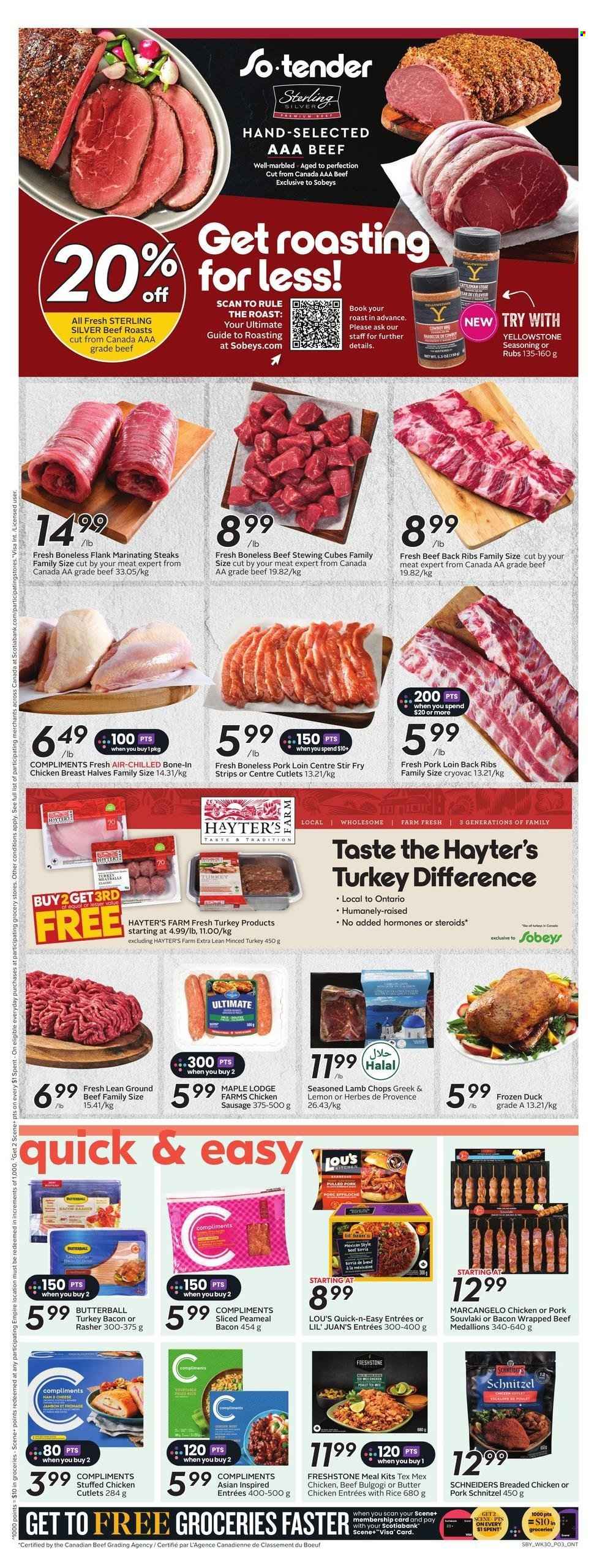 Sobeys flyer - November 21, 2024 - November 27, 2024. Page 1