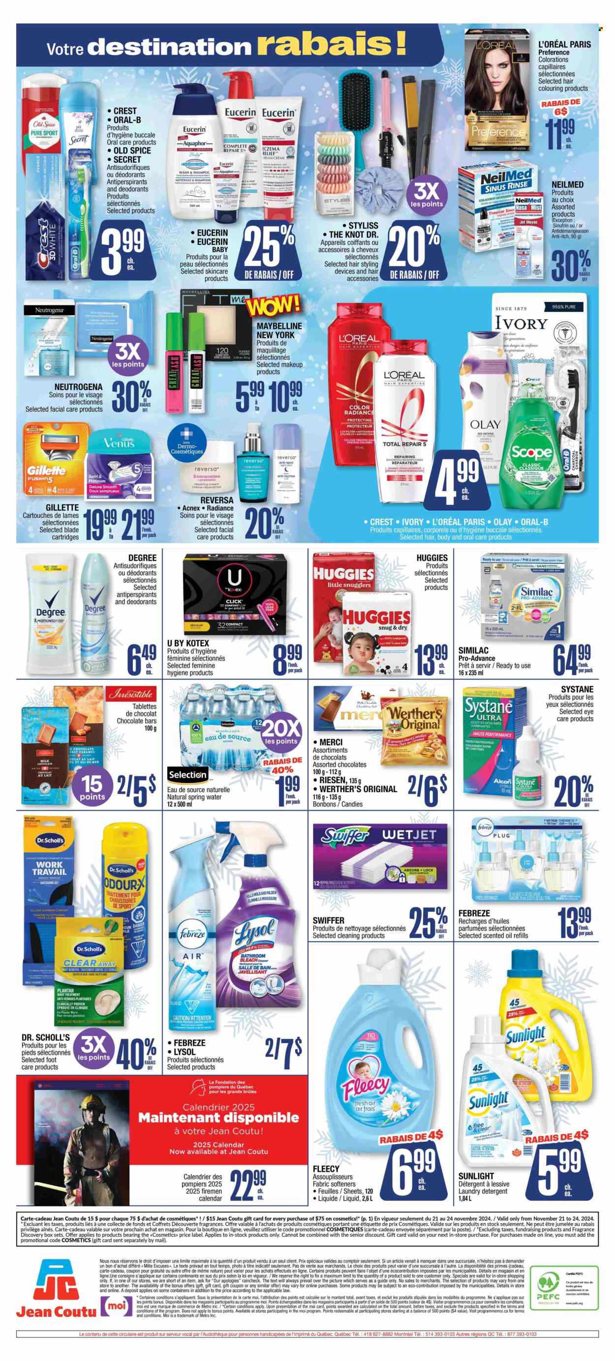 Jean Coutu flyer - November 21, 2024 - November 27, 2024. Page 1