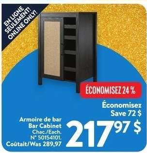 Armoire de bar Bar Cabinet - Each.
N 50154101.