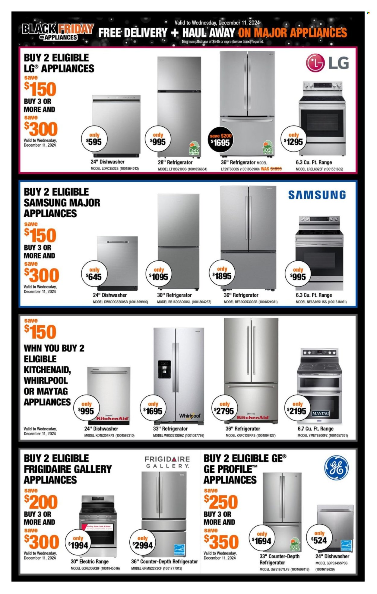 The Home Depot flyer - November 21, 2024 - November 27, 2024. Page 1