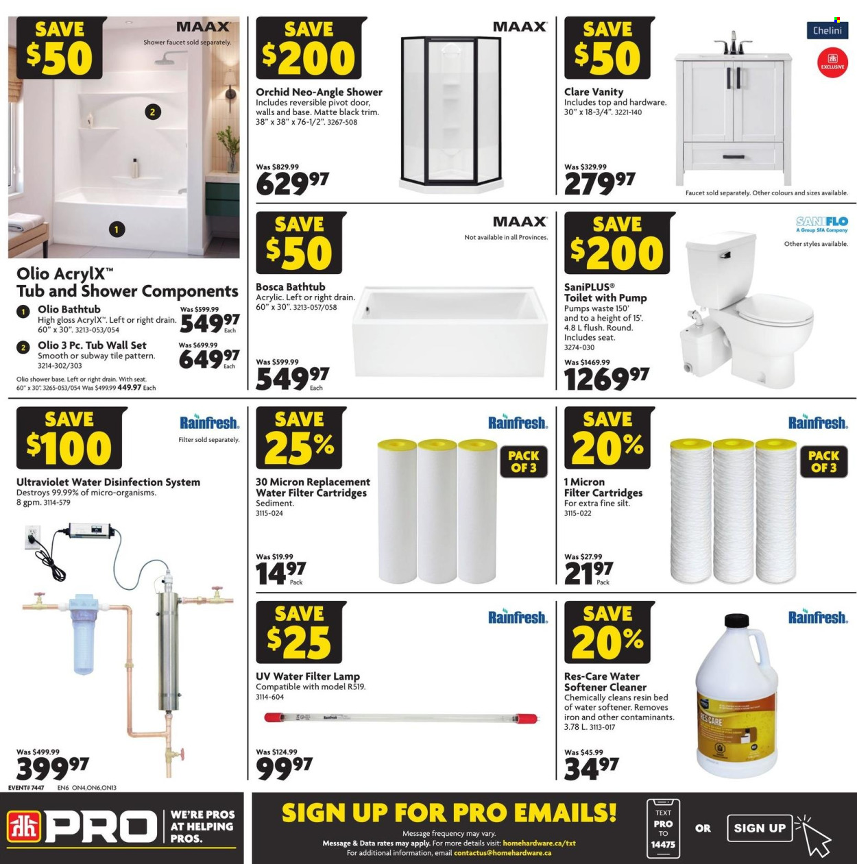 Home Hardware flyer - November 21, 2024 - December 04, 2024. Page 1