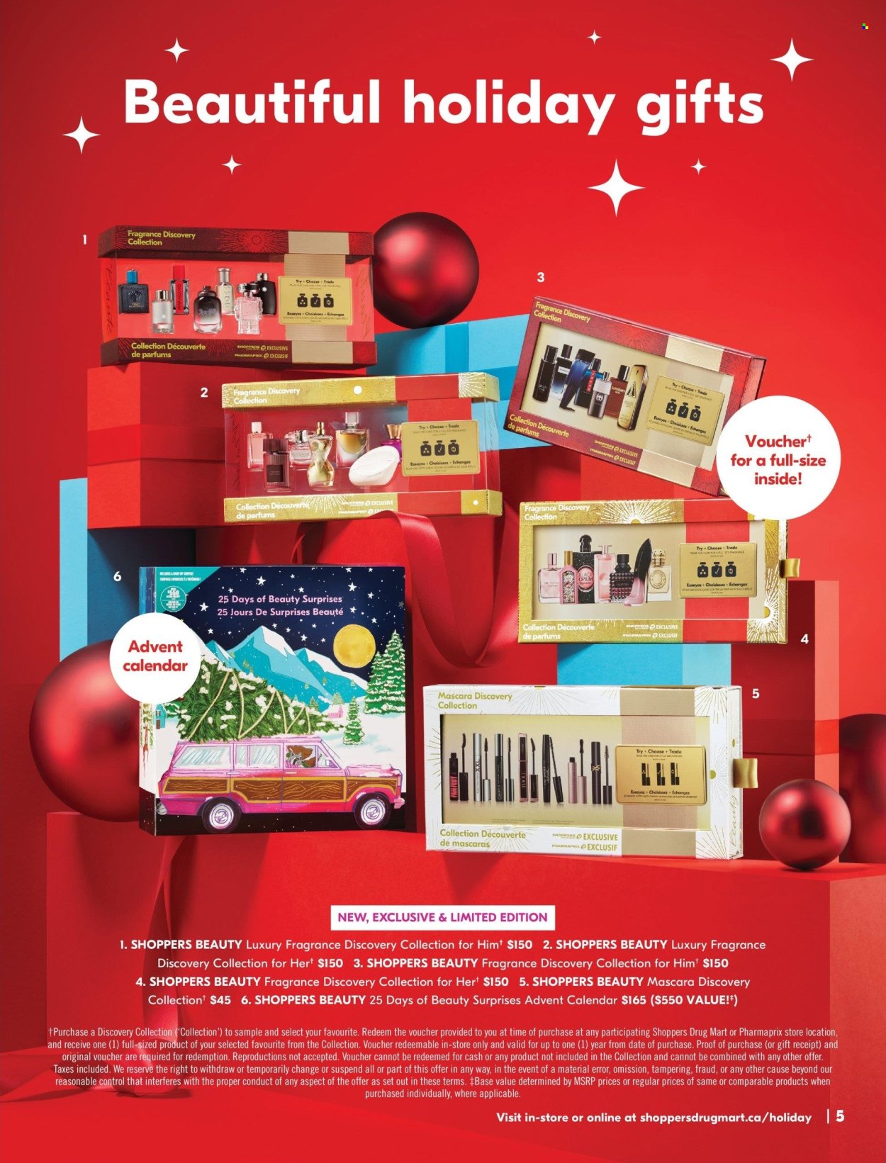 Shoppers Drug Mart flyer - November 23, 2024 - December 20, 2024. Page 1