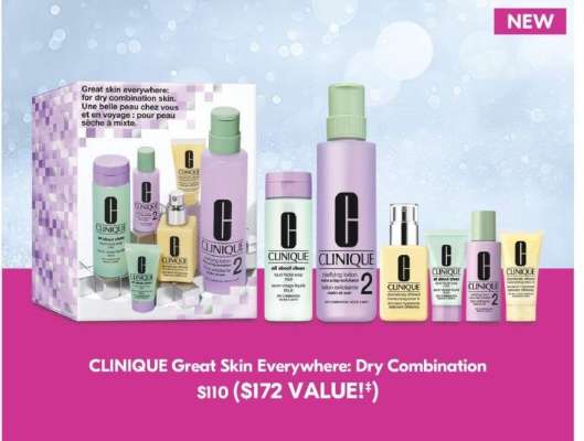 CLINIQUE Great Skin Everywhere: Dry Combination - ($172 VALUE!‡)