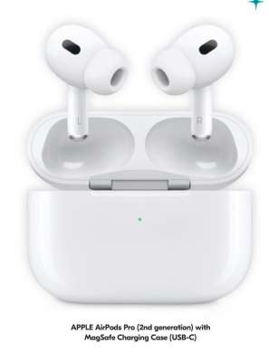 APPLE AirPods Pro (2nd generation) with MagSafe Charging Case (USB-C)