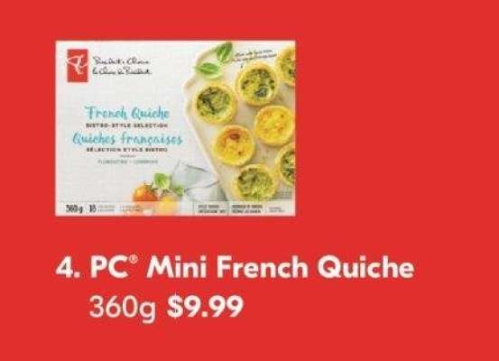 PC® Mini French Quiche - 360g