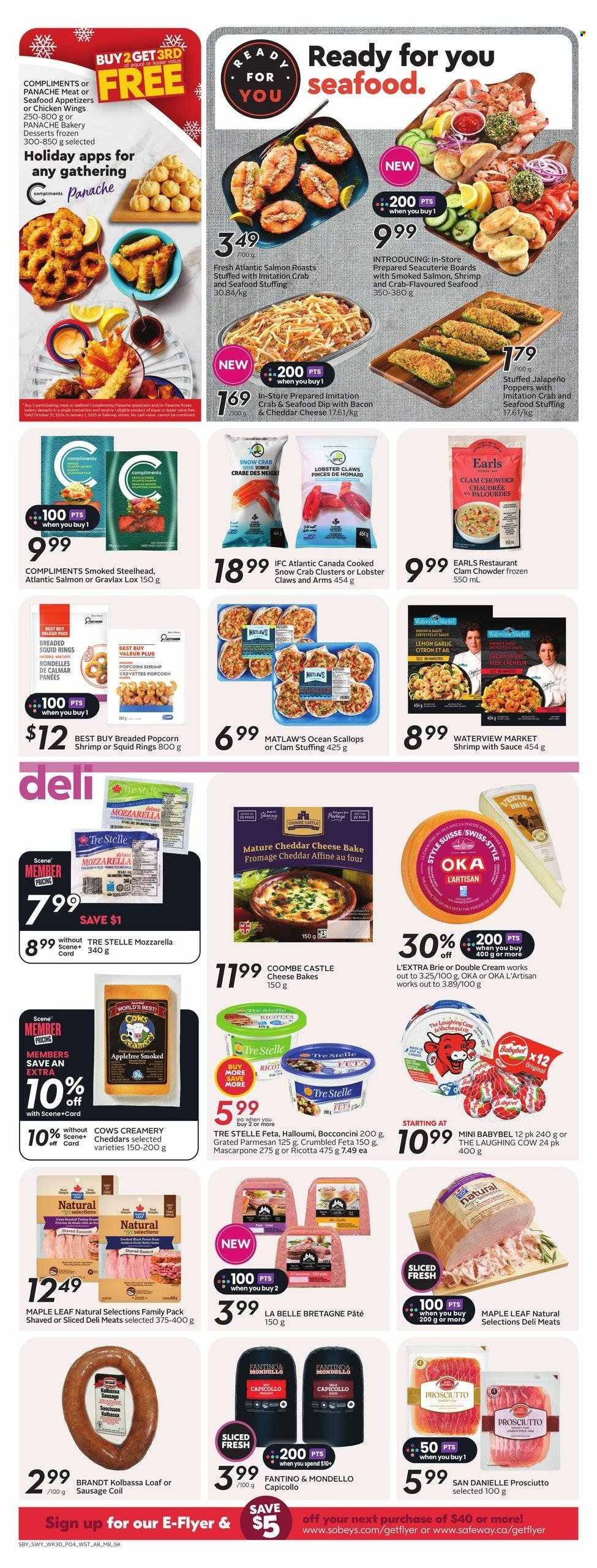 Sobeys flyer - November 21, 2024 - November 27, 2024. Page 1