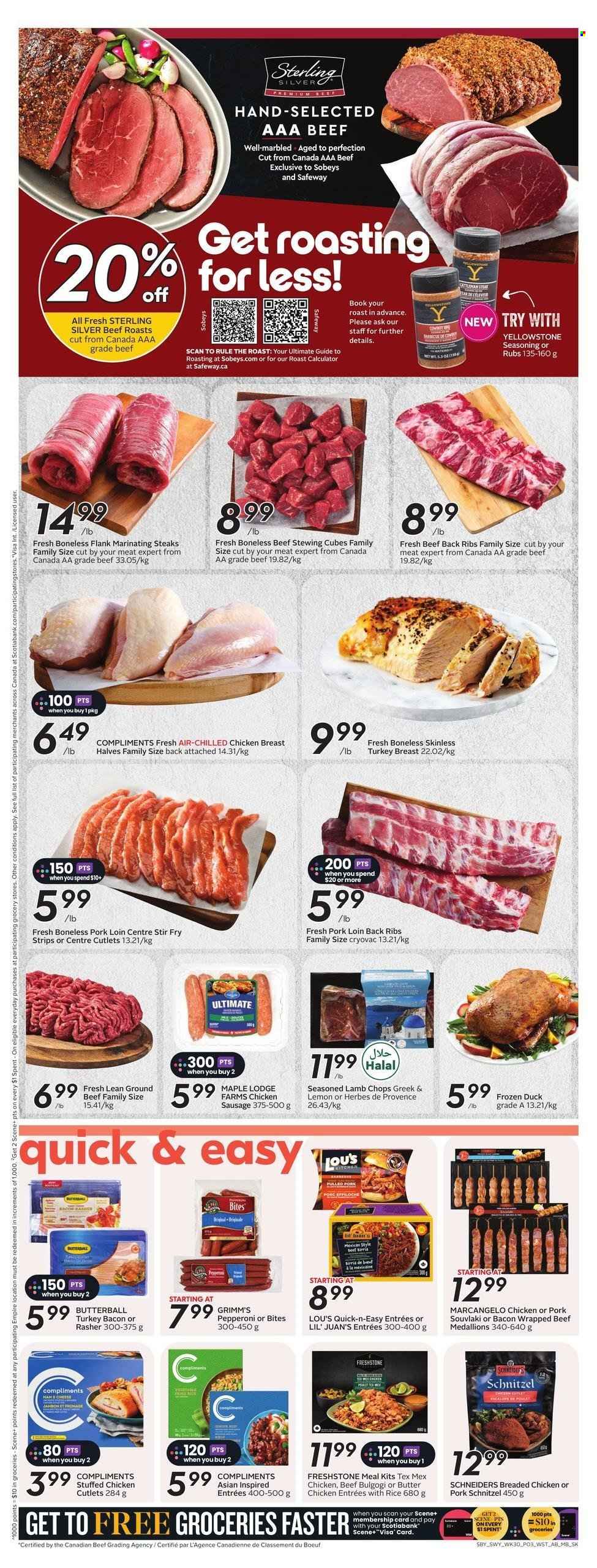 Sobeys flyer - November 21, 2024 - November 27, 2024. Page 1