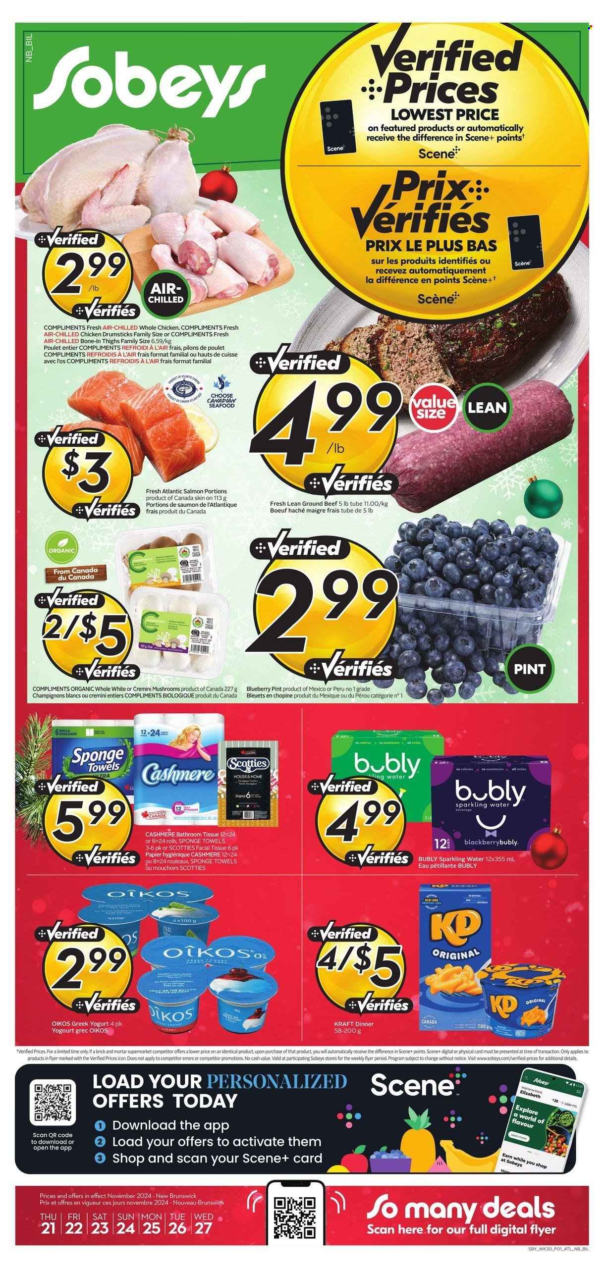 Sobeys flyer - November 21, 2024 - November 27, 2024. Page 1