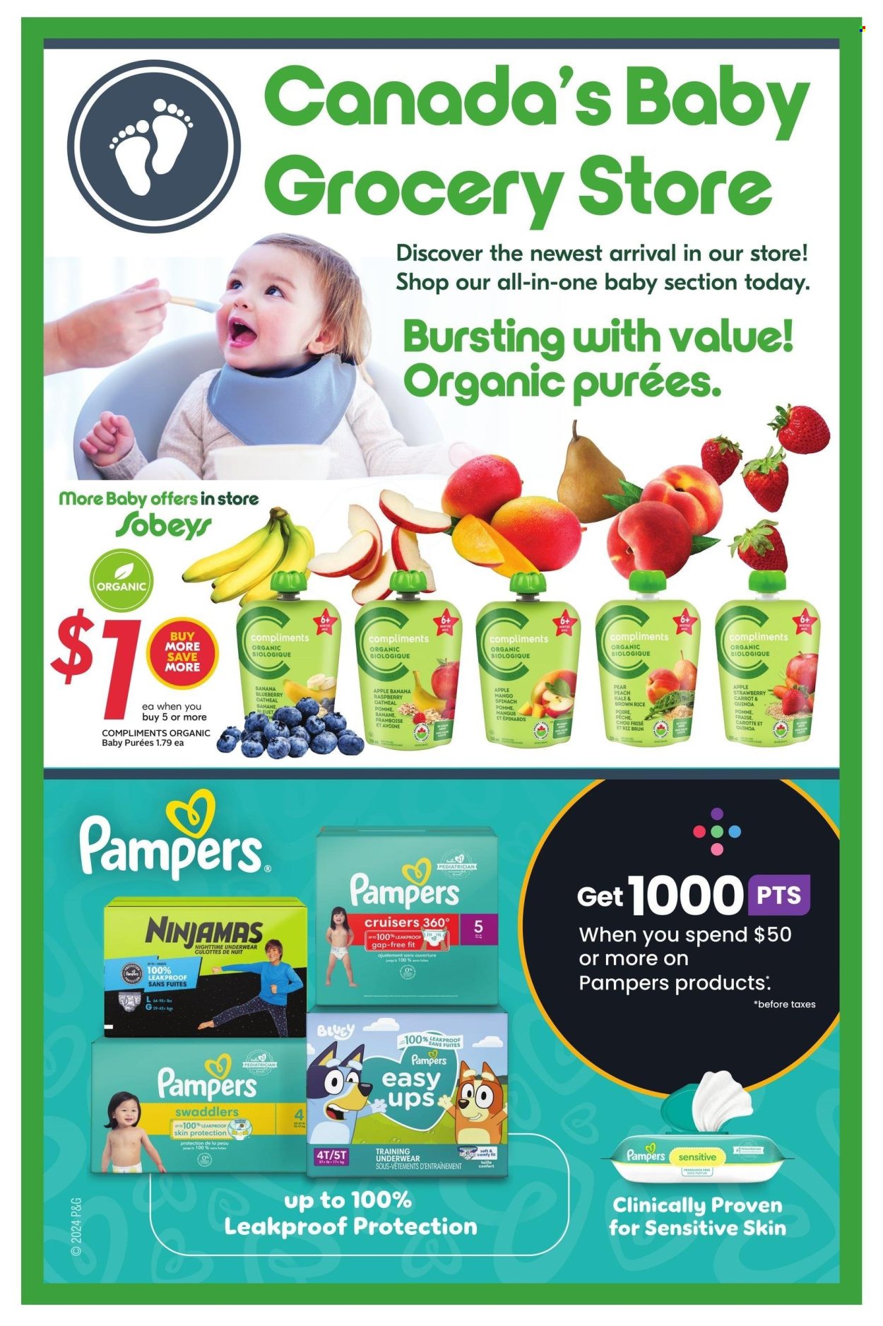 Sobeys flyer - November 21, 2024 - November 27, 2024. Page 1