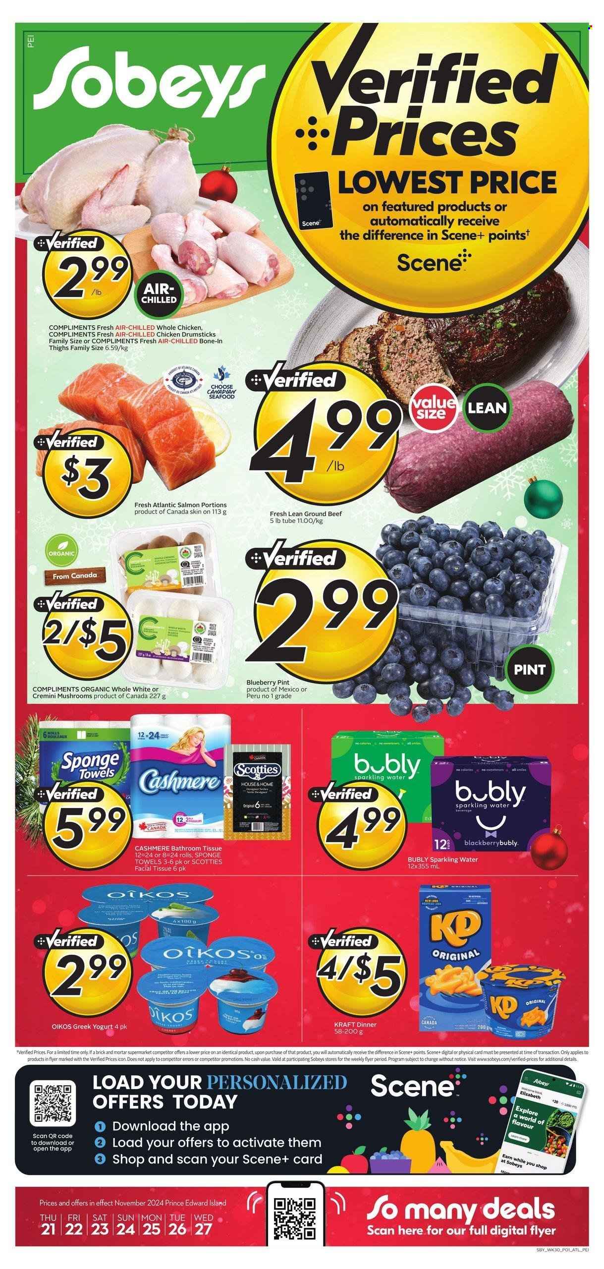 Sobeys flyer - November 21, 2024 - November 27, 2024. Page 1