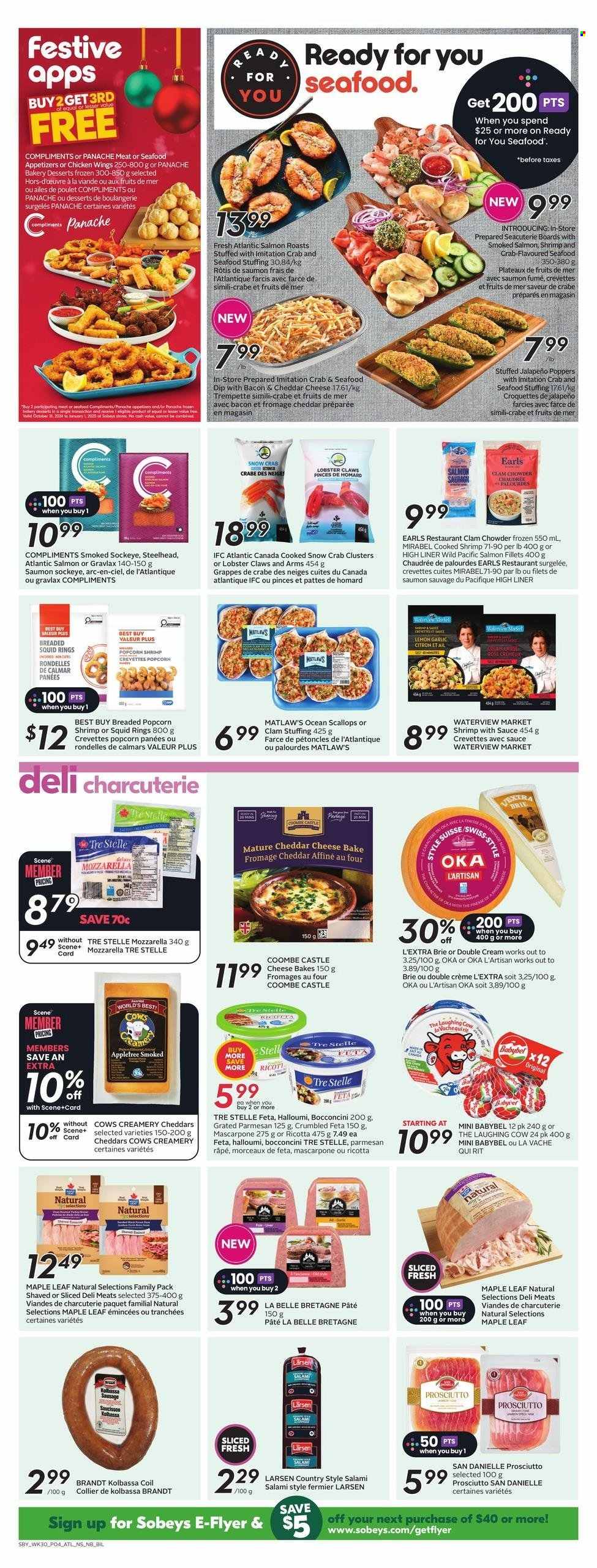 Sobeys flyer - November 21, 2024 - November 27, 2024. Page 1