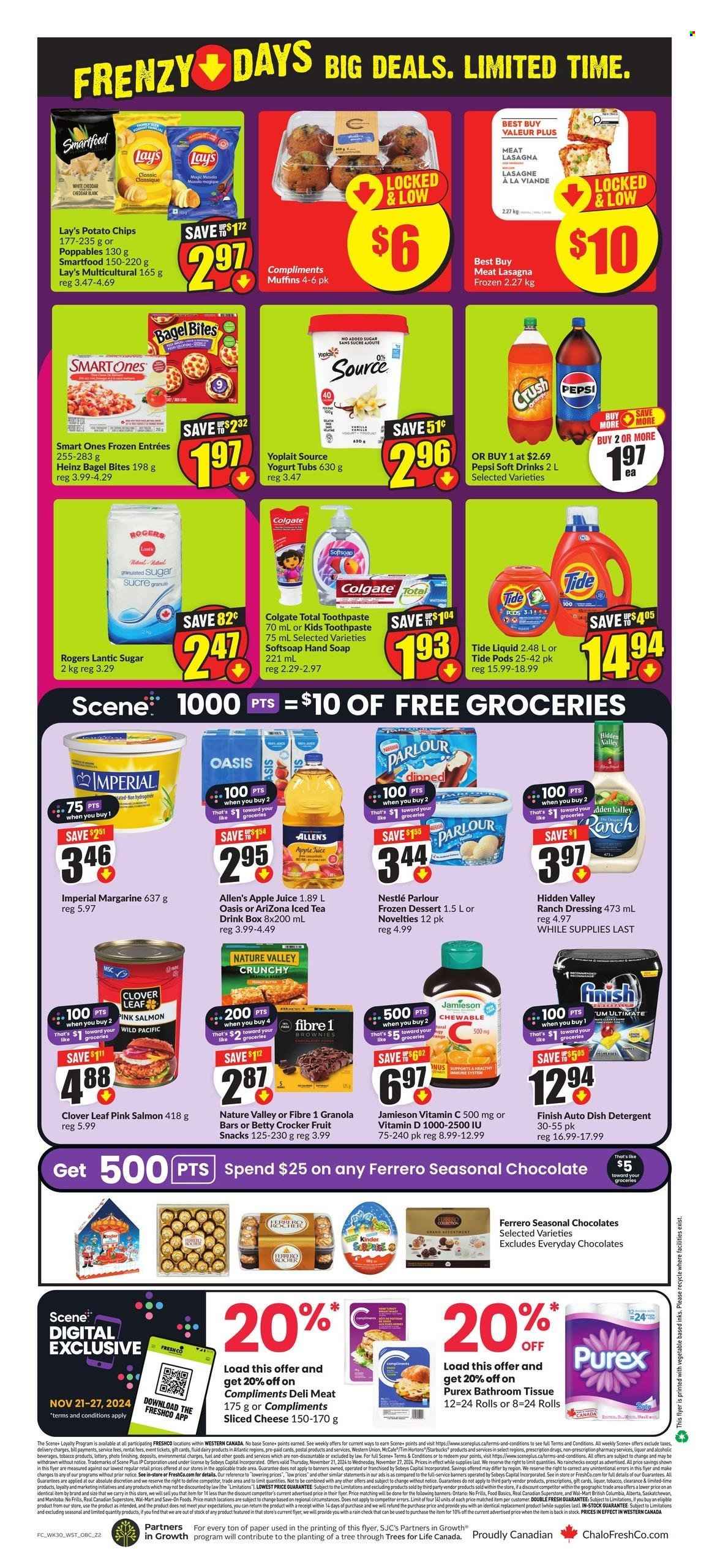 Chalo! FreshCo. flyer - November 21, 2024 - November 27, 2024. Page 1