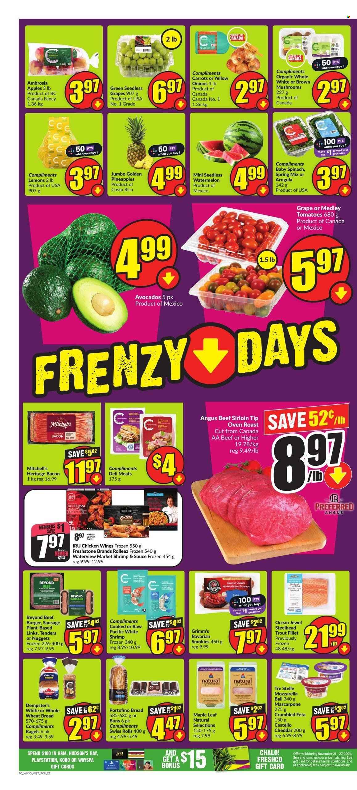 Chalo! FreshCo. flyer - November 21, 2024 - November 27, 2024. Page 1