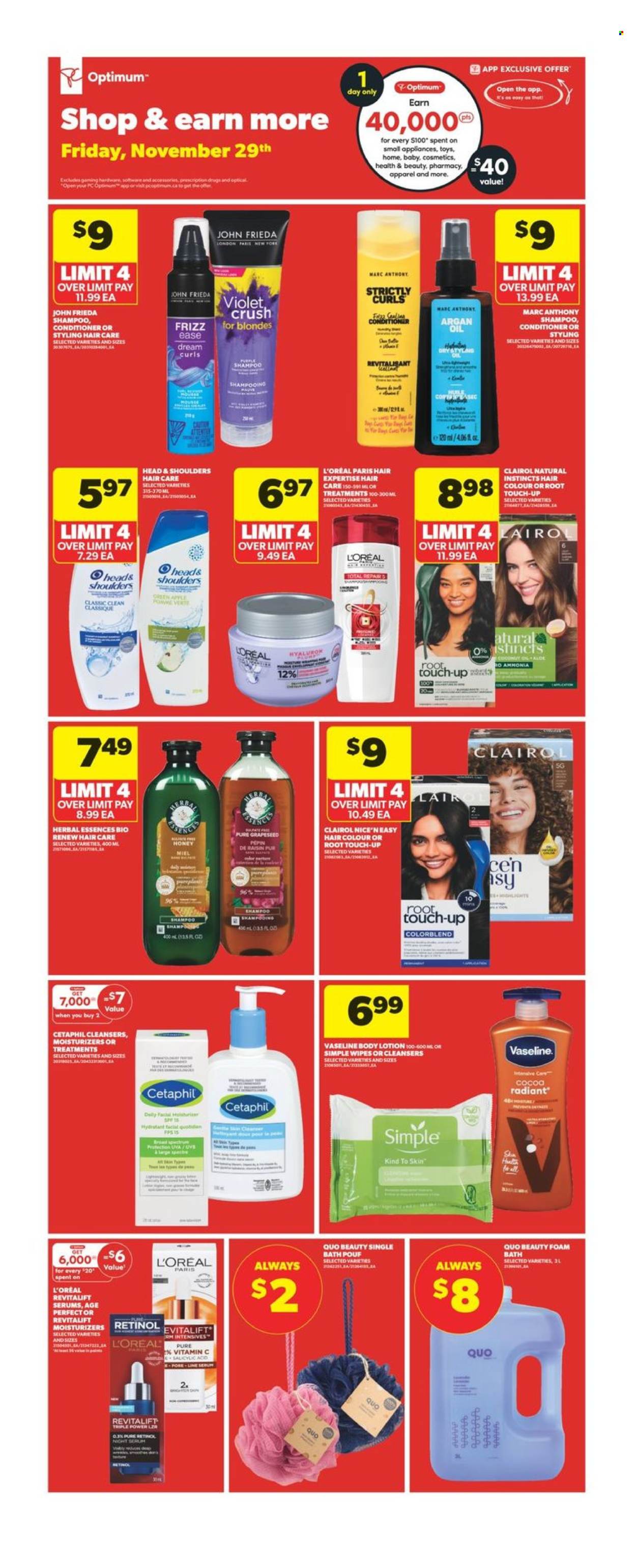 Real Canadian Superstore flyer - November 28, 2024 - December 04, 2024. Page 1