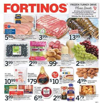 Fortinos Flyer - November 28, 2024 - December 04, 2024.