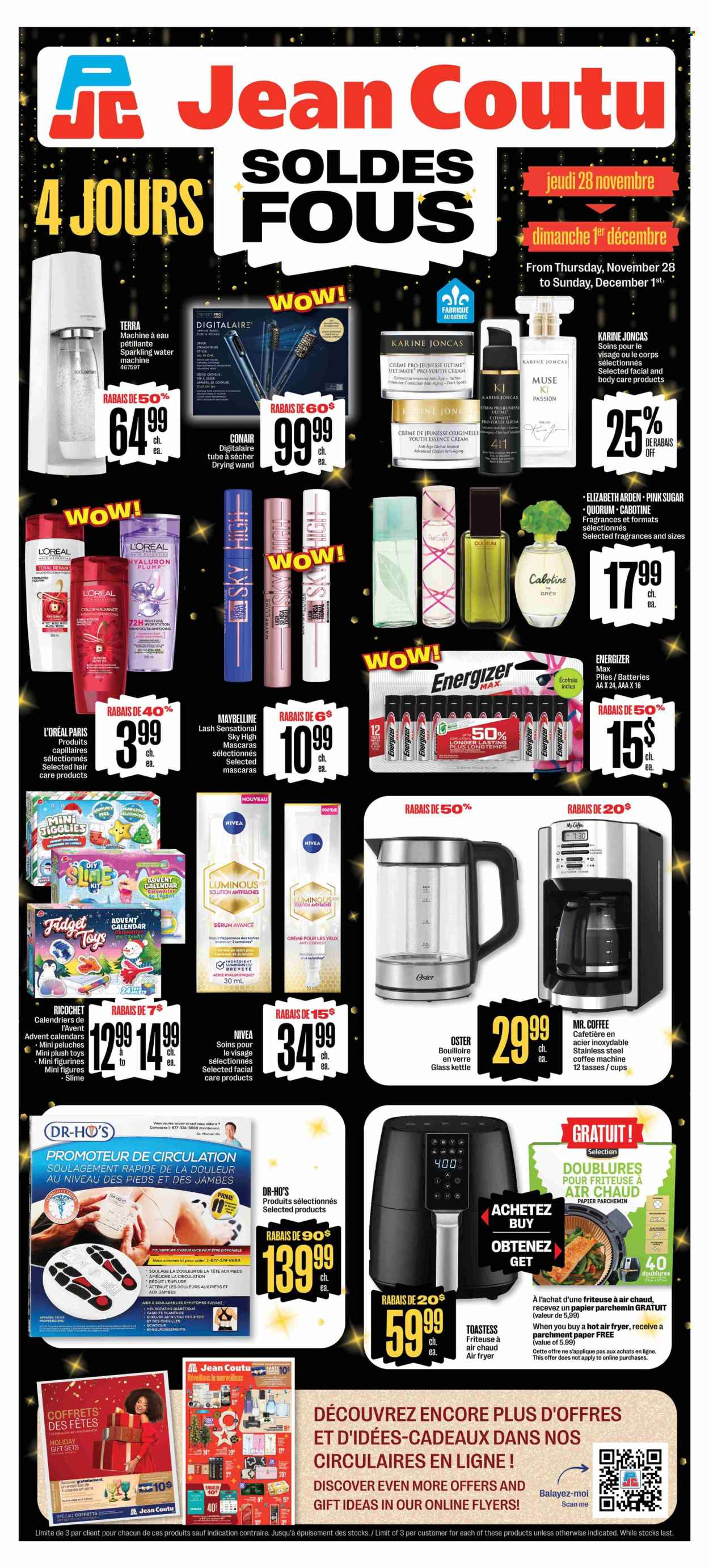 Jean Coutu flyer - November 28, 2024 - December 04, 2024. Page 1