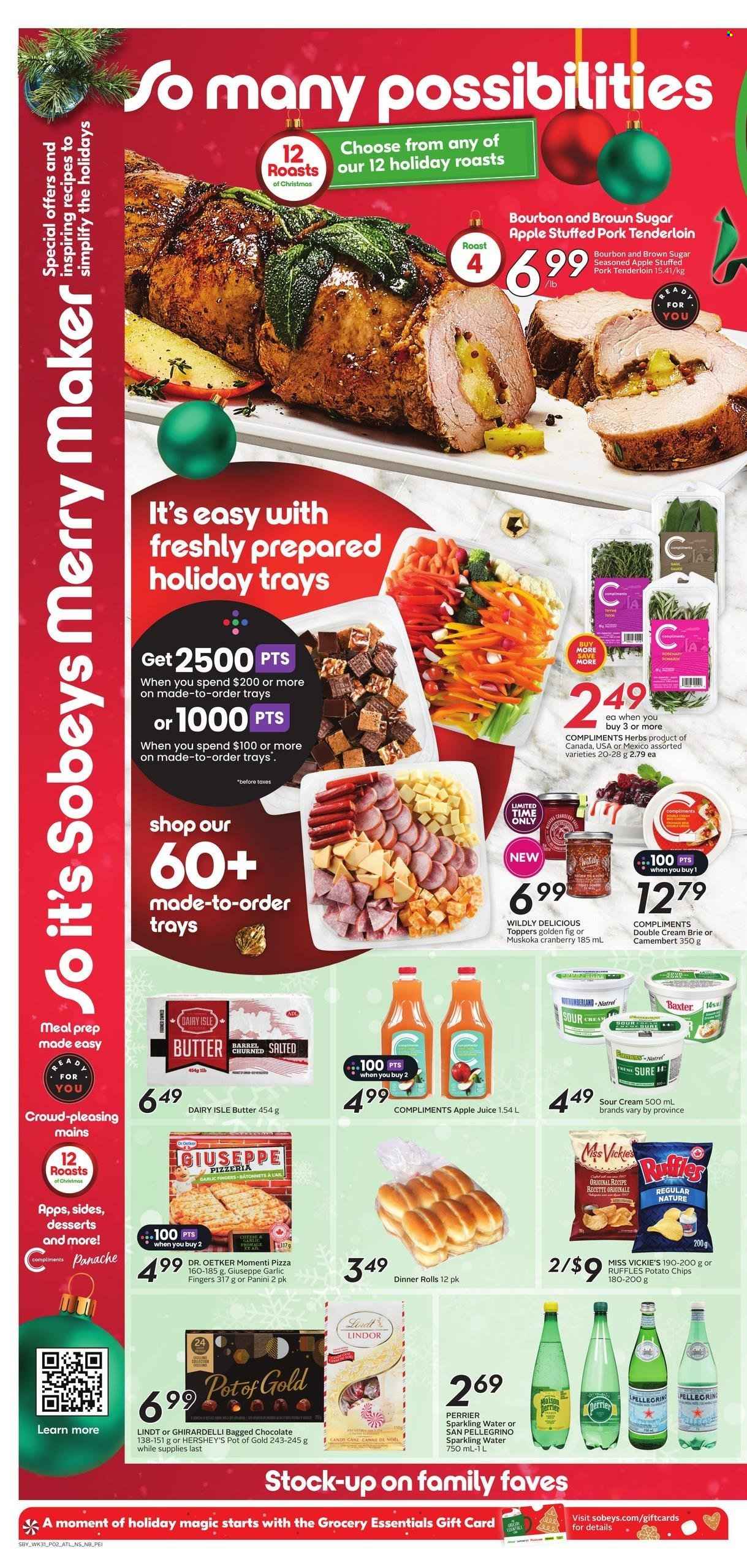 Sobeys flyer - November 28, 2024 - December 04, 2024. Page 1