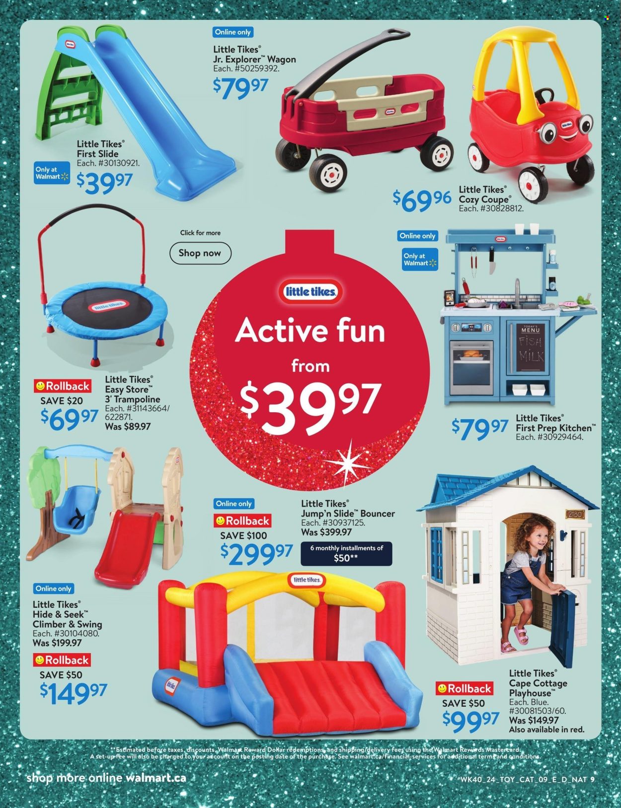 Walmart flyer - October 24, 2024 - December 24, 2024. Page 1