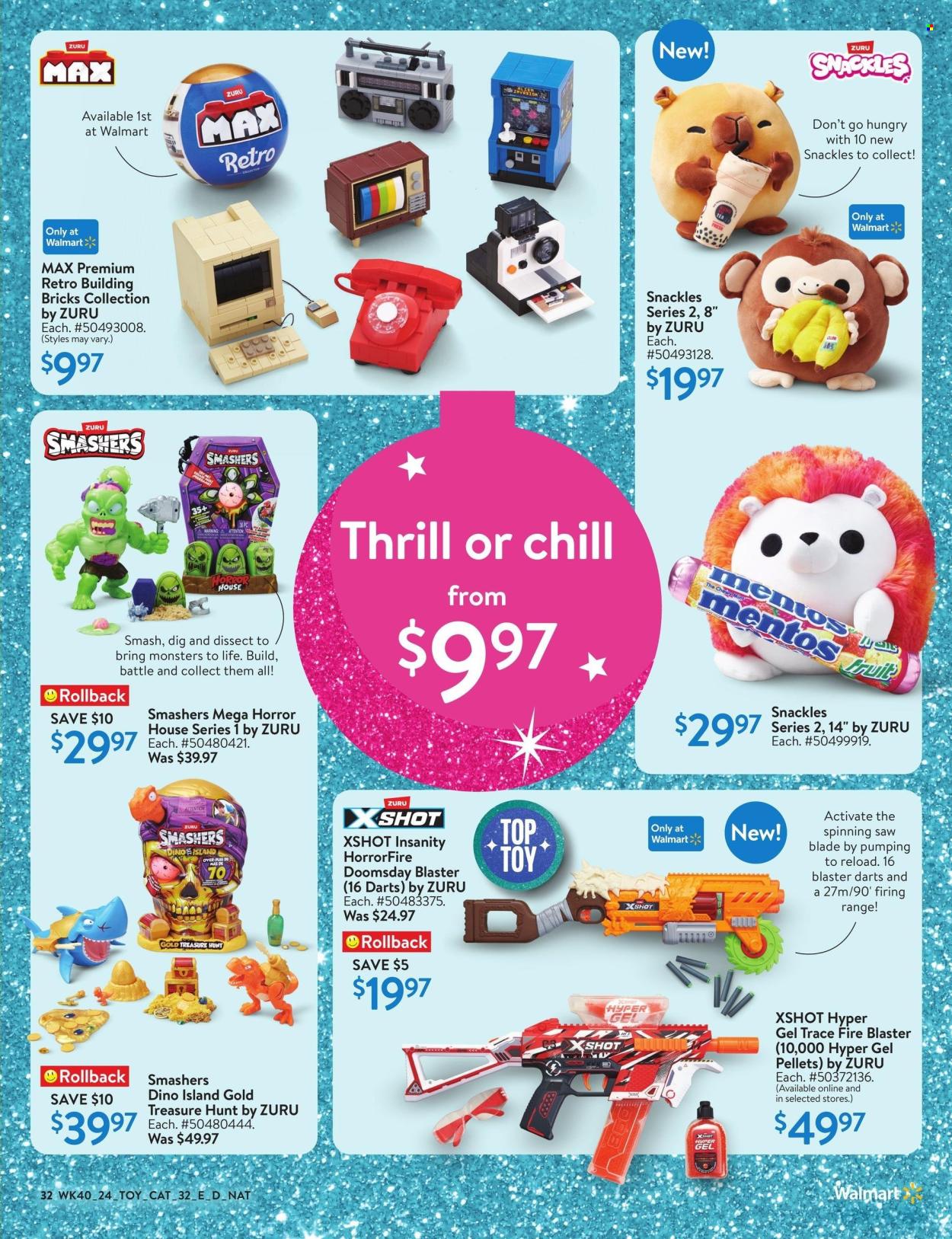 Walmart flyer - October 24, 2024 - December 24, 2024. Page 1