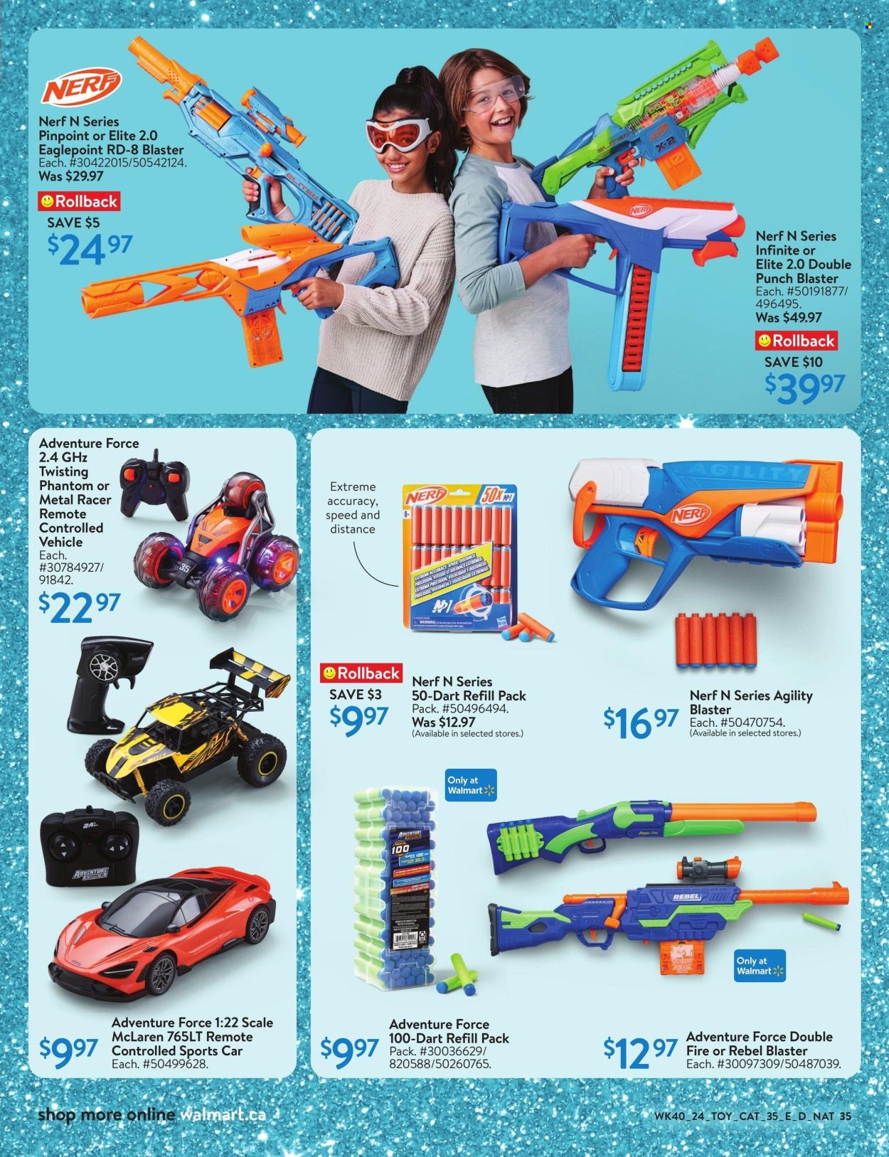 Walmart flyer - October 24, 2024 - December 24, 2024. Page 1