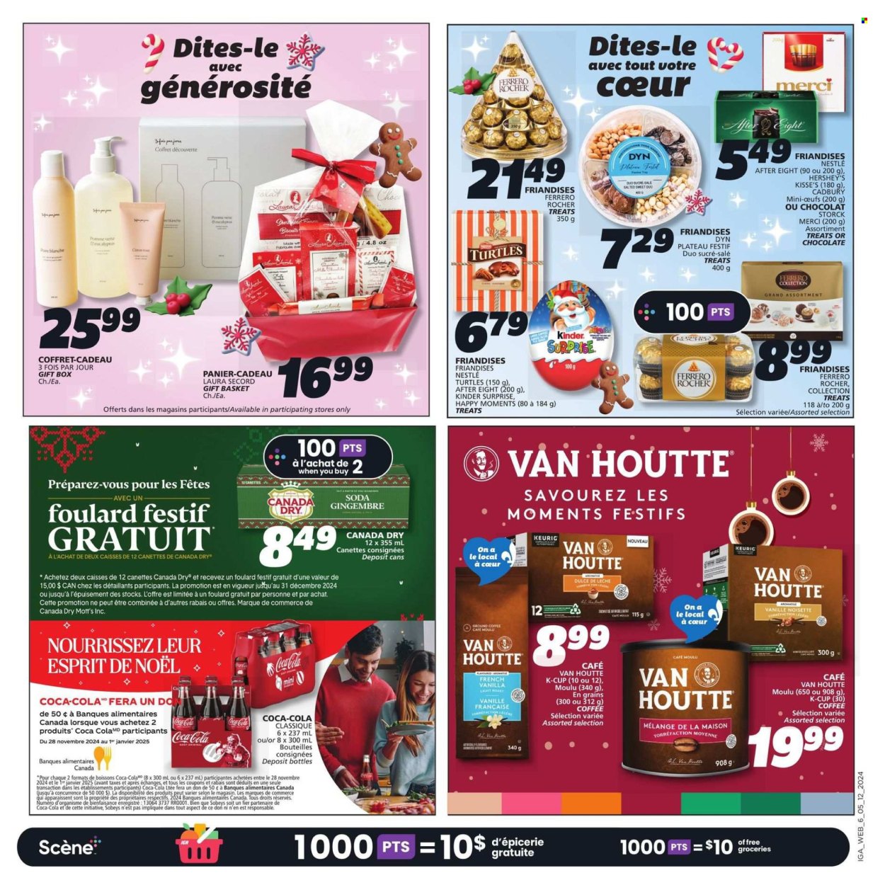 IGA flyer - December 05, 2024 - December 11, 2024. Page 1