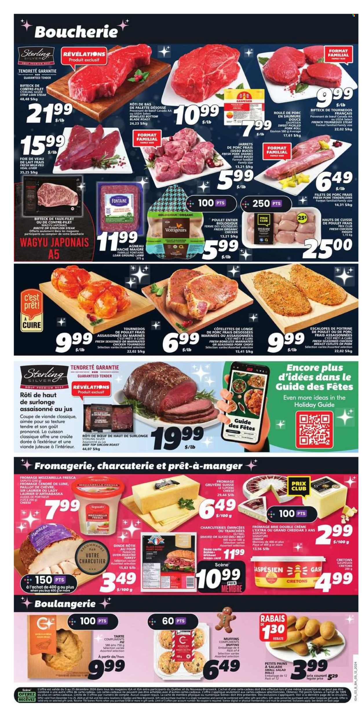 IGA flyer - December 05, 2024 - December 11, 2024. Page 1