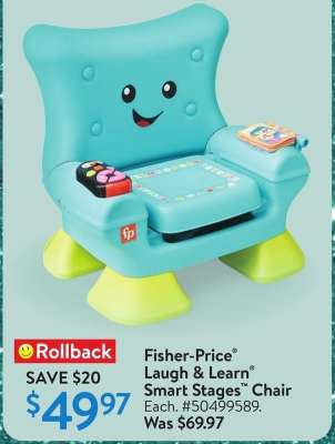 Fisher-Price® Laugh & Learn® Smart Stages™ Chair - Each. 50499589