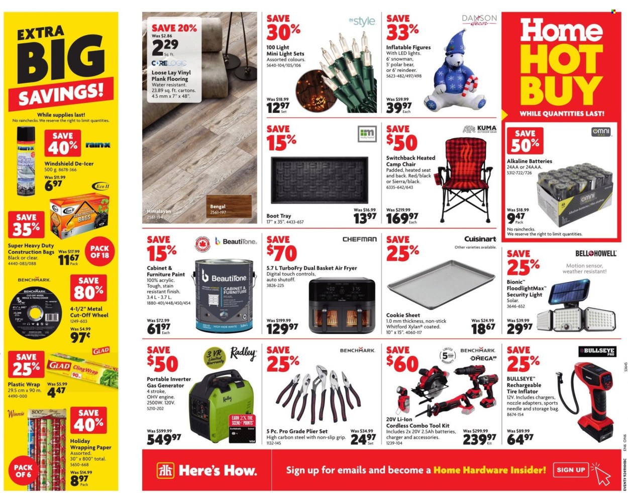 Home Hardware Building Centre flyer - December 05, 2024 - December 18, 2024. Page 1