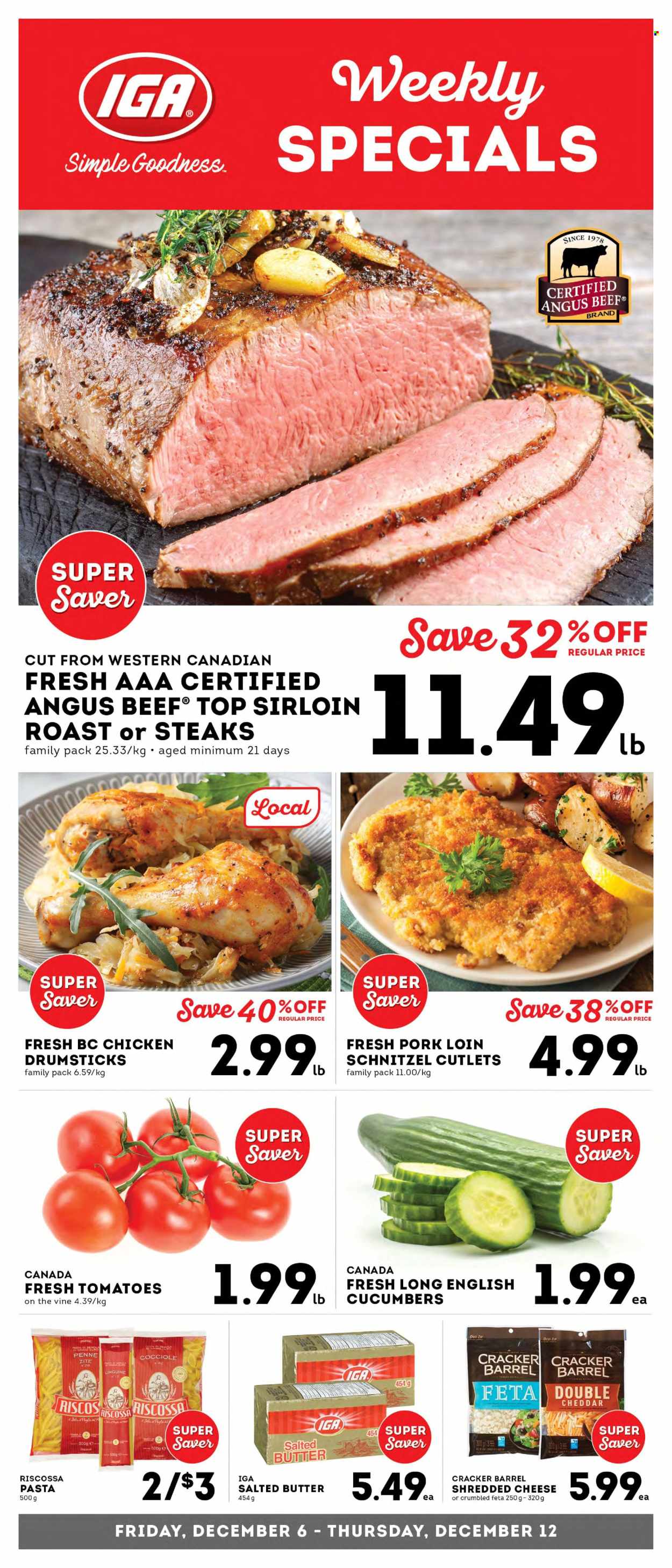 IGA Simple Goodness flyer - December 06, 2024 - December 12, 2024. Page 1