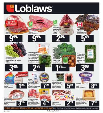 Loblaws Flyer - December 12, 2024 - December 18, 2024.